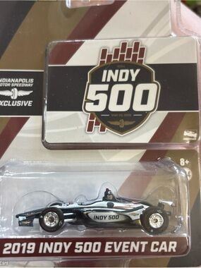 Indy 500 2019 Kids Race Car Toy - Black and White